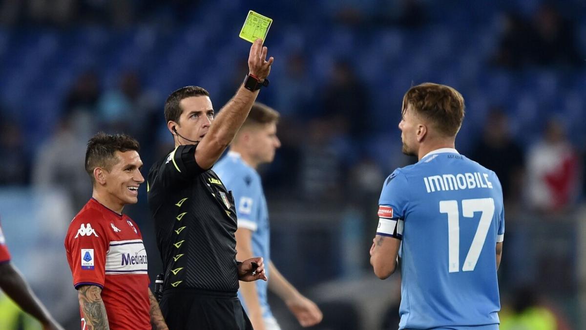 Fiorentina v Lazio is all set for cards